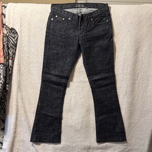 Jean Bebe Taille 29 Avec Poches Embellies - Droit - Délavé - Jambe 32 - Occasion Très Bon état